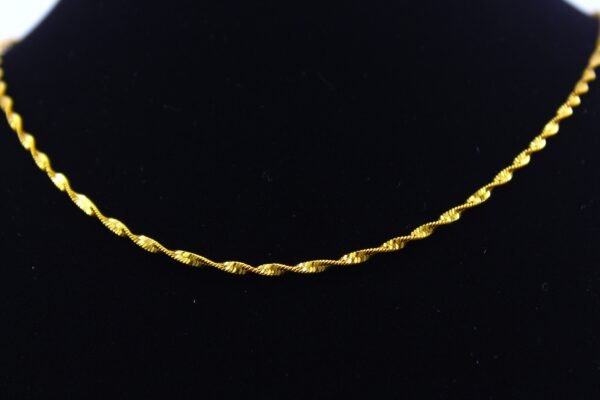 Gold plated Super Disco Chain for Boys - Image 2