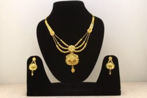 One Gram Gold Plated Necklace Set